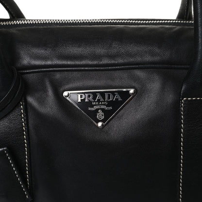 Prada Nappa Hydra Shoulder Bag Black 10 of 20