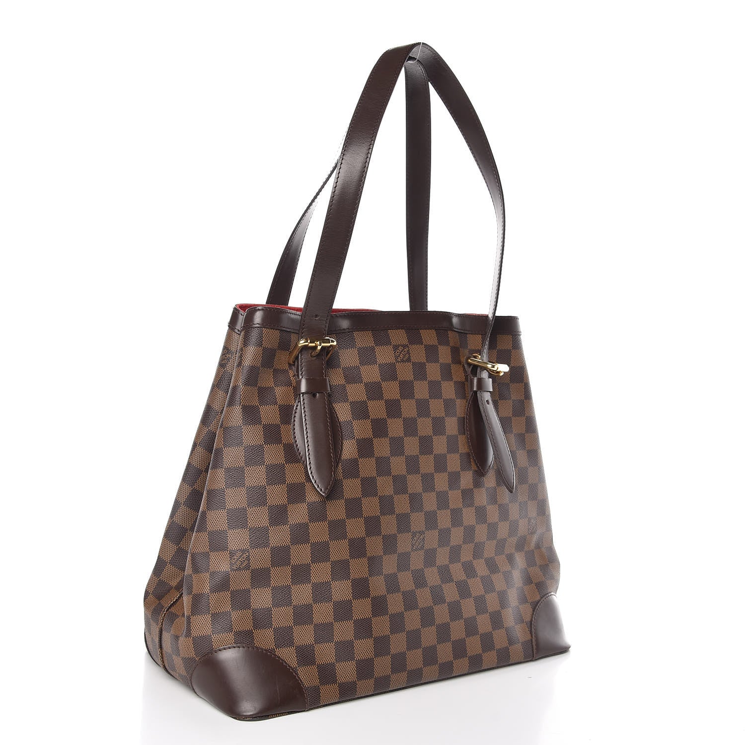 Louis Vuitton Damier Ebene Hampstead GM 3 of 17