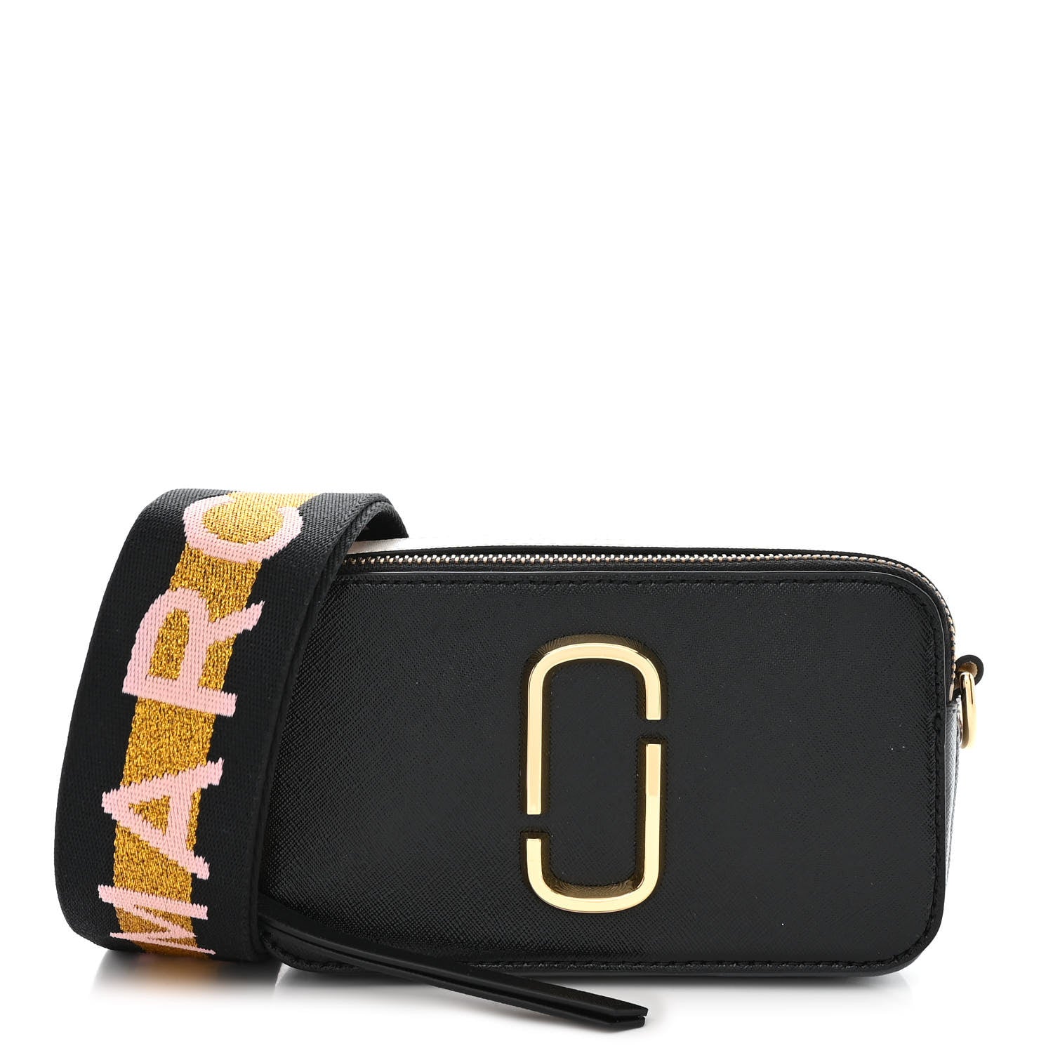 Marc Jacobs Saffiano Small Snapshot Camera Black Mulitcolor 1 of 11