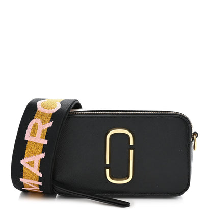 Marc Jacobs Saffiano Small Snapshot Camera Black Mulitcolor 1 of 11