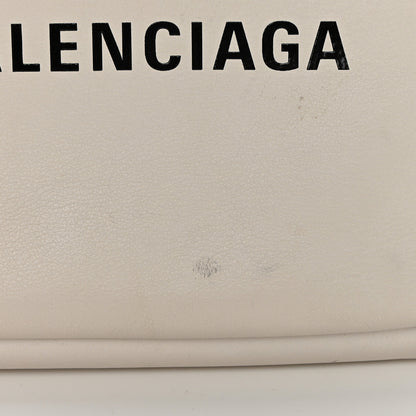 Balenciaga Calfskin Logo S Everyday Camera Bag White 11 of 18