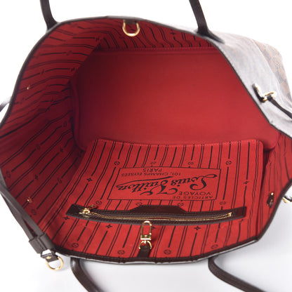 Louis Vuitton Damier Ebene Neverfull MM 5 of 12