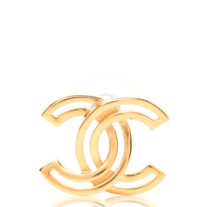 Chanel Metal Obazine CC Earrings Gold 7 of 10