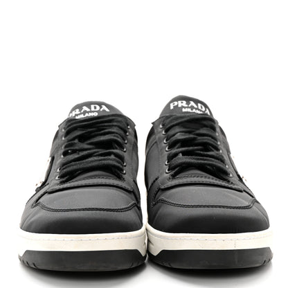 Prada Re-Nylon Triangle Logo Quilted Sneakers 38.5 Black 2 of 14