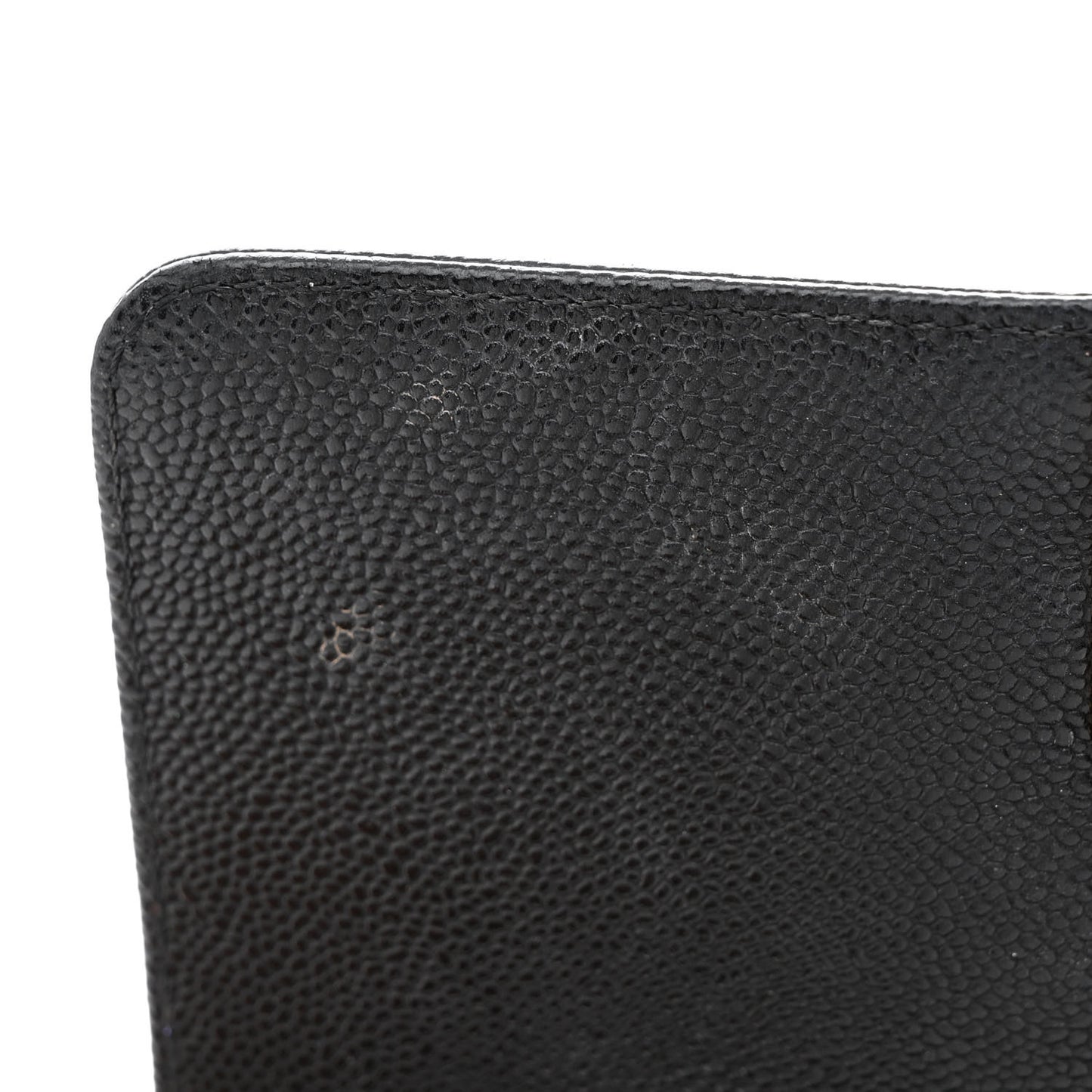 Caviar Chevron Quilted Small Boy Flap Black