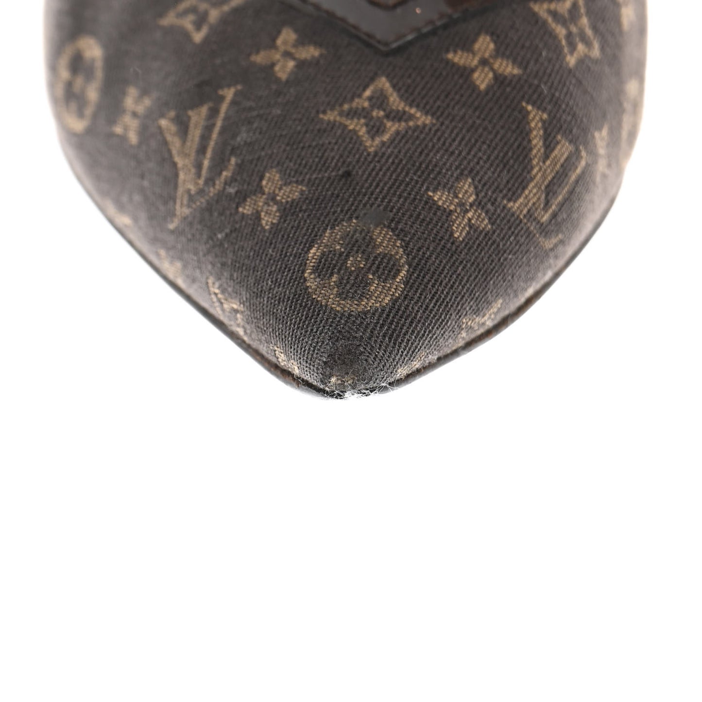 Mini Monogram Luxembourg Pumps 37 Brown