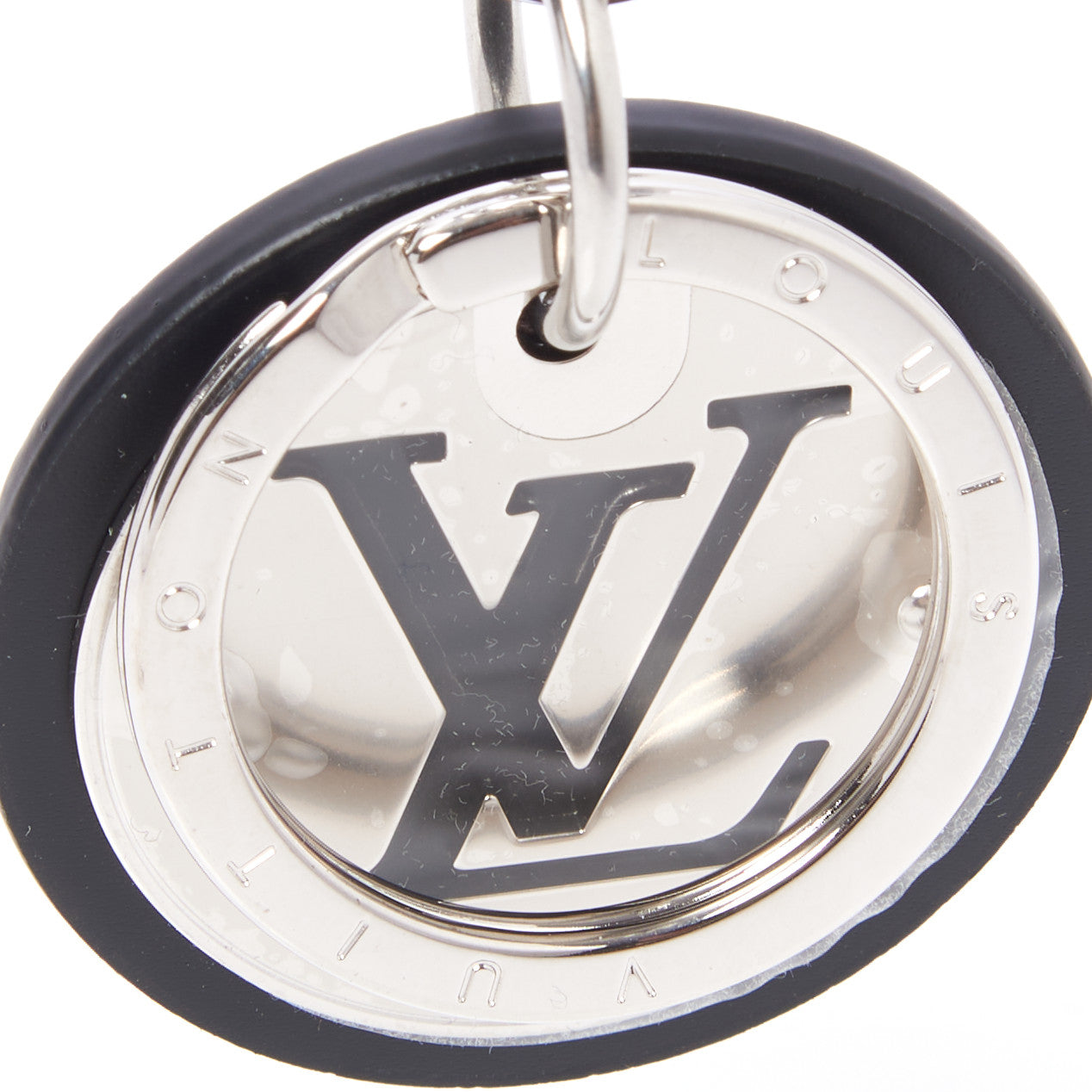 Louis Vuitton LV Cut Circle Key Holder Silver 4 of 4
