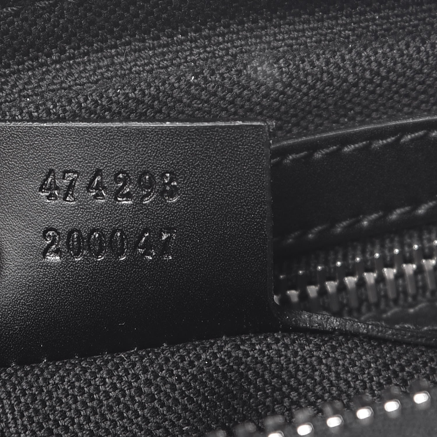 Gucci Soft GG Supreme Monogram Web Belt Bag Black Grey 7 of 9