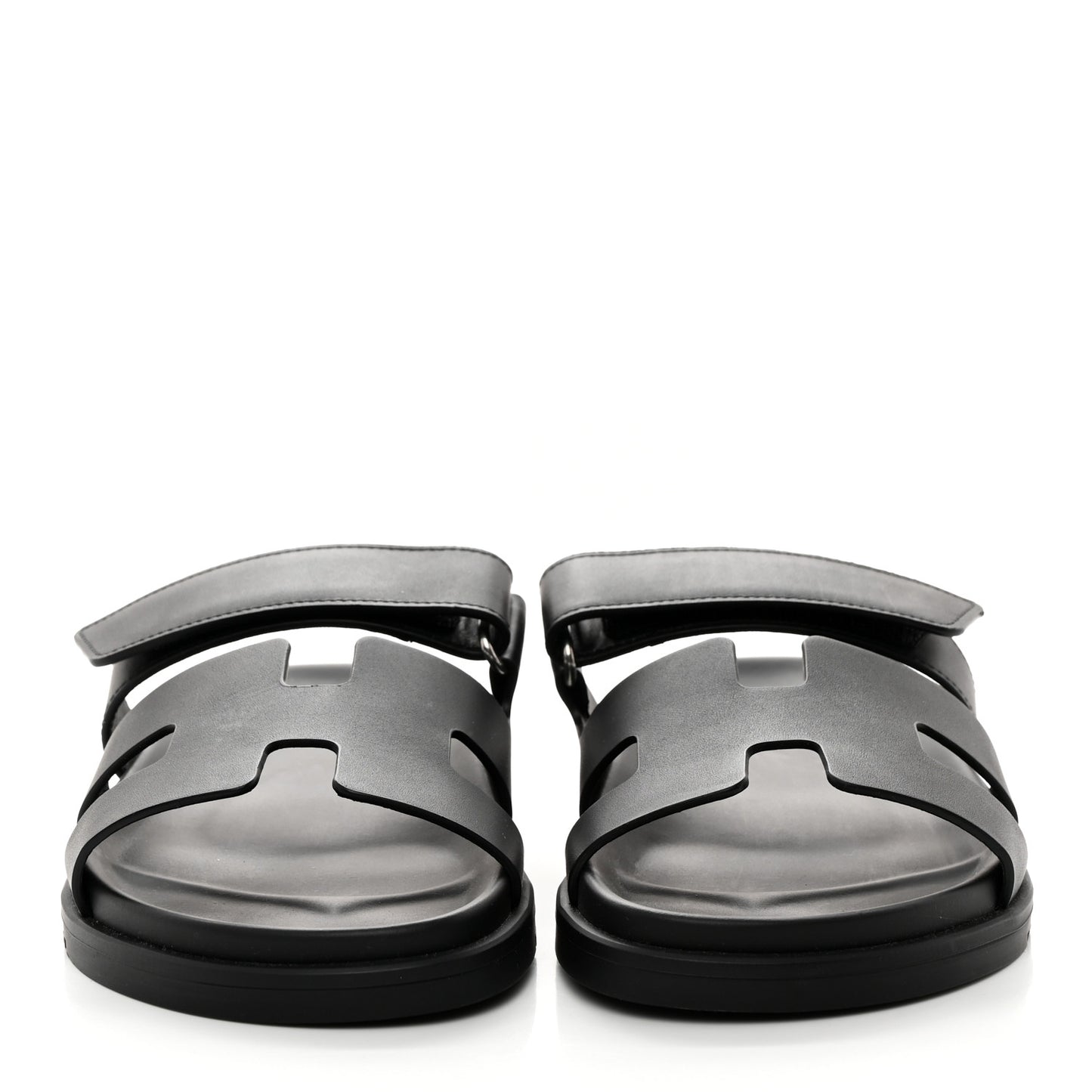 Calfskin Womens Chypre Sandals 38 Black