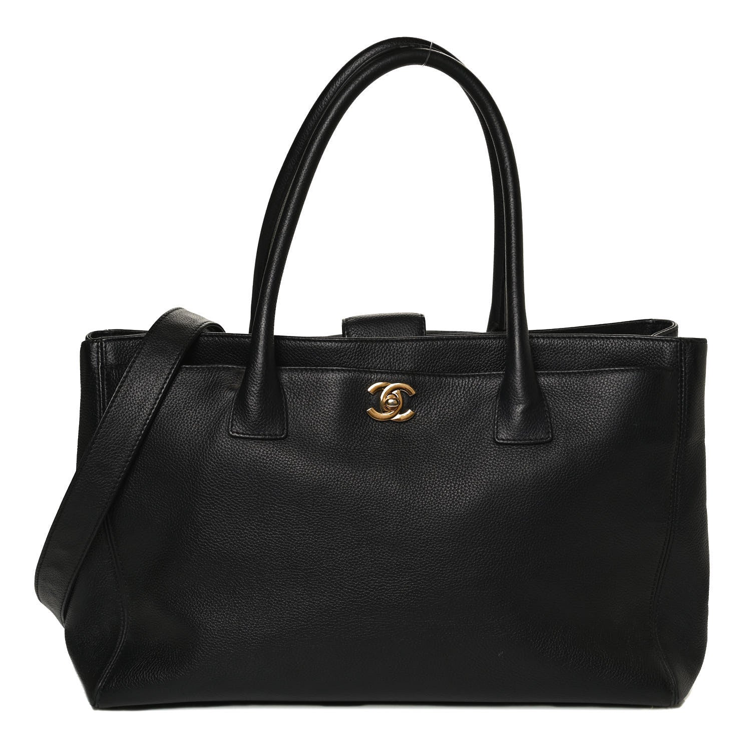 Chanel Caviar Cerf Executive Shopper Tote Black 1 of 11