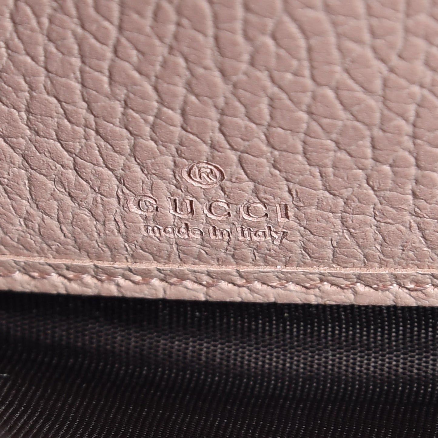 Dollar Calfskin GG Marmont Zip Around Wallet Perfect Pink