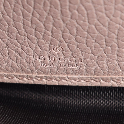 Gucci Dollar Calfskin GG Marmont Zip Around Wallet Perfect Pink 6 of 8
