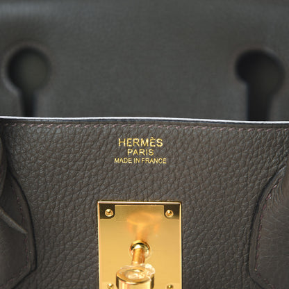 Hermes Togo Birkin 30 Vert De Gris 7 of 12