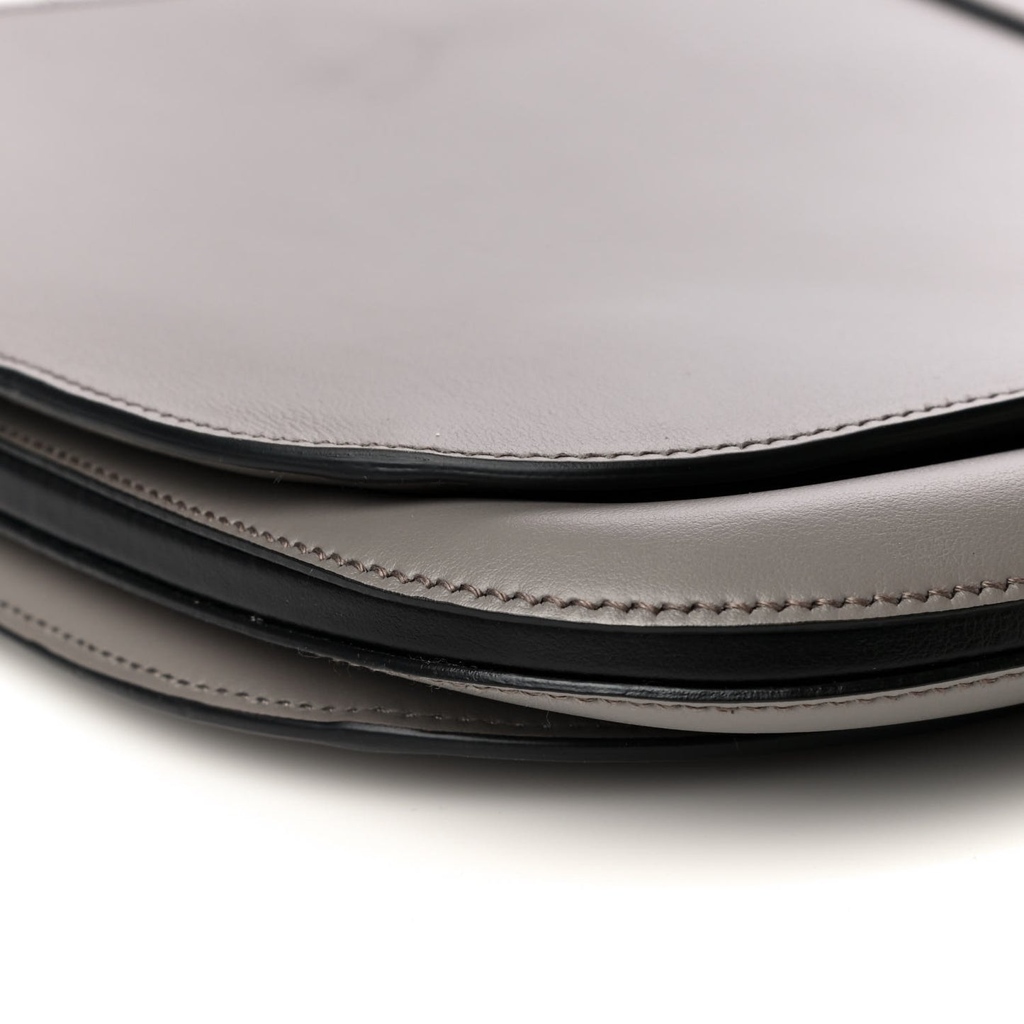 City Calfskin Small Margit Bag Argilla Black