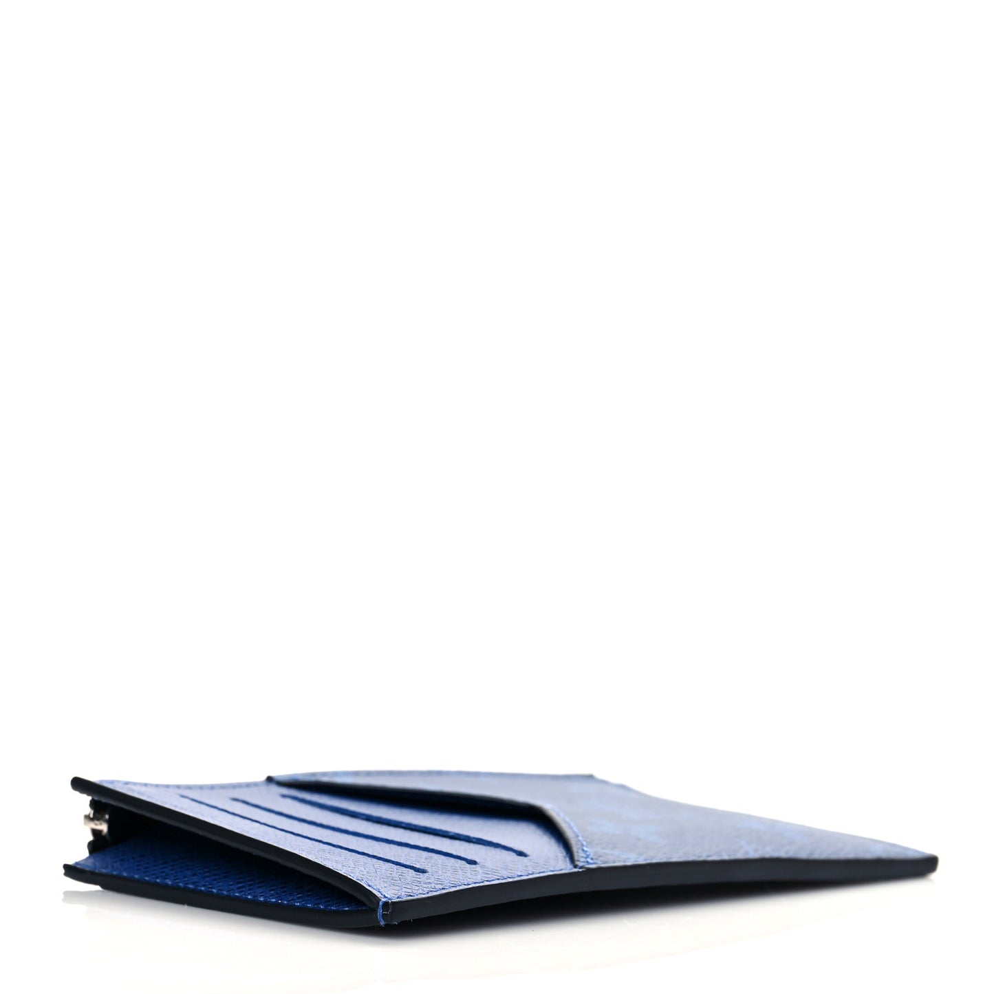 Monogram Taiga Coin Card Holder Cobalt