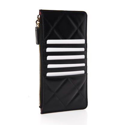 Chanel Lambskin Quilted 19 Phone and Card Holder Black 3 of 8