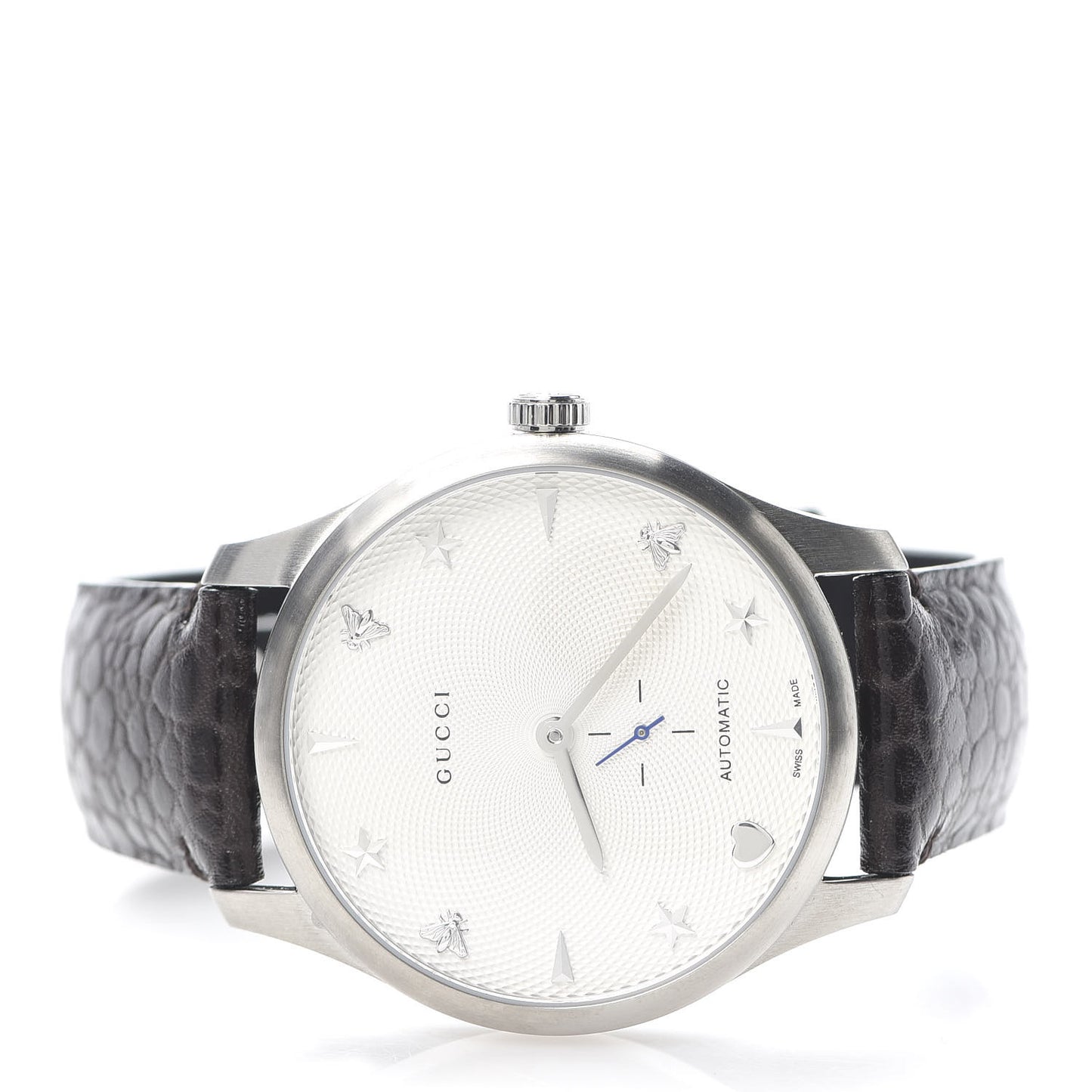 Stainless Steel Alligator 40mm G-Timeless Charm Automatic Watch