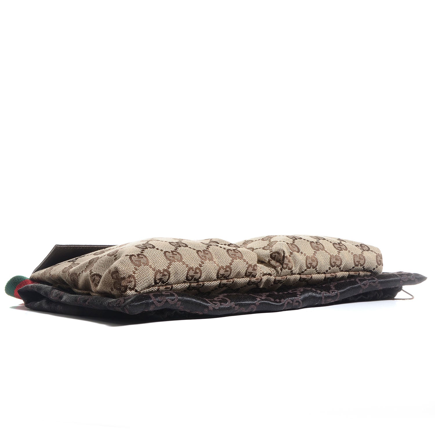 Gucci Monogram Web Belt Bag Dark Brown 4 of 8