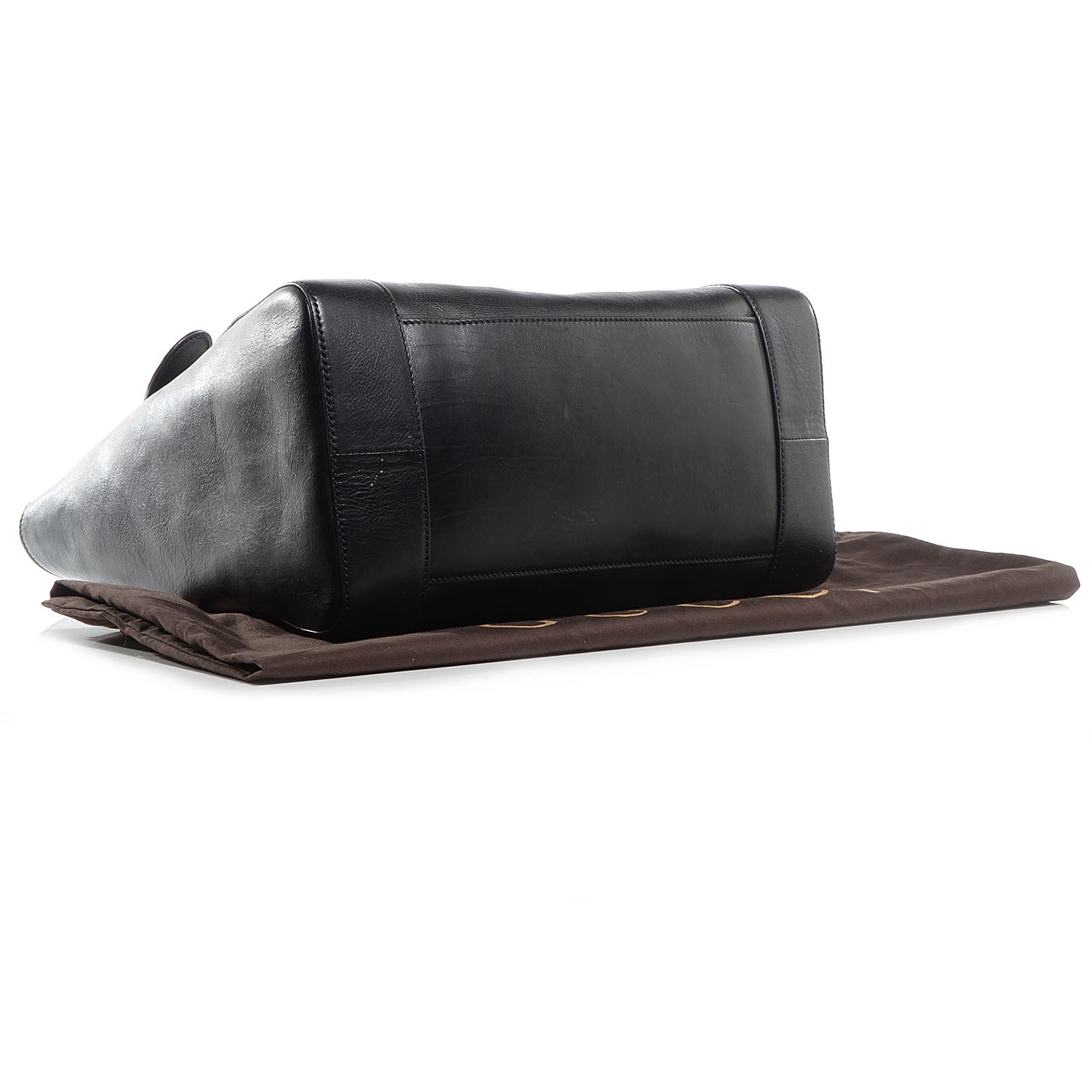 Gucci Leather Medium Ribot Horse Heads Tote Black 4 of 8