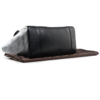 Gucci Leather Medium Ribot Horse Heads Tote Black 4 of 8
