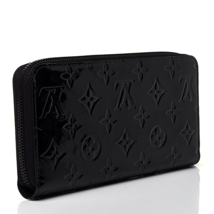 Louis Vuitton Vernis Zippy Wallet Noir Magnetique 2 of 4