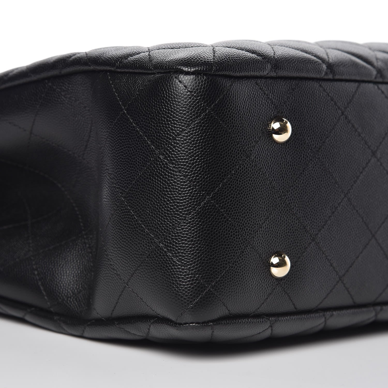 Chanel Caviar Quilted Large Classic Shopping Tote Black 8 of 10