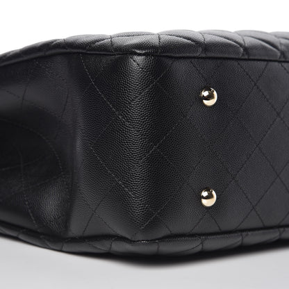 Chanel Caviar Quilted Large Classic Shopping Tote Black 8 of 10