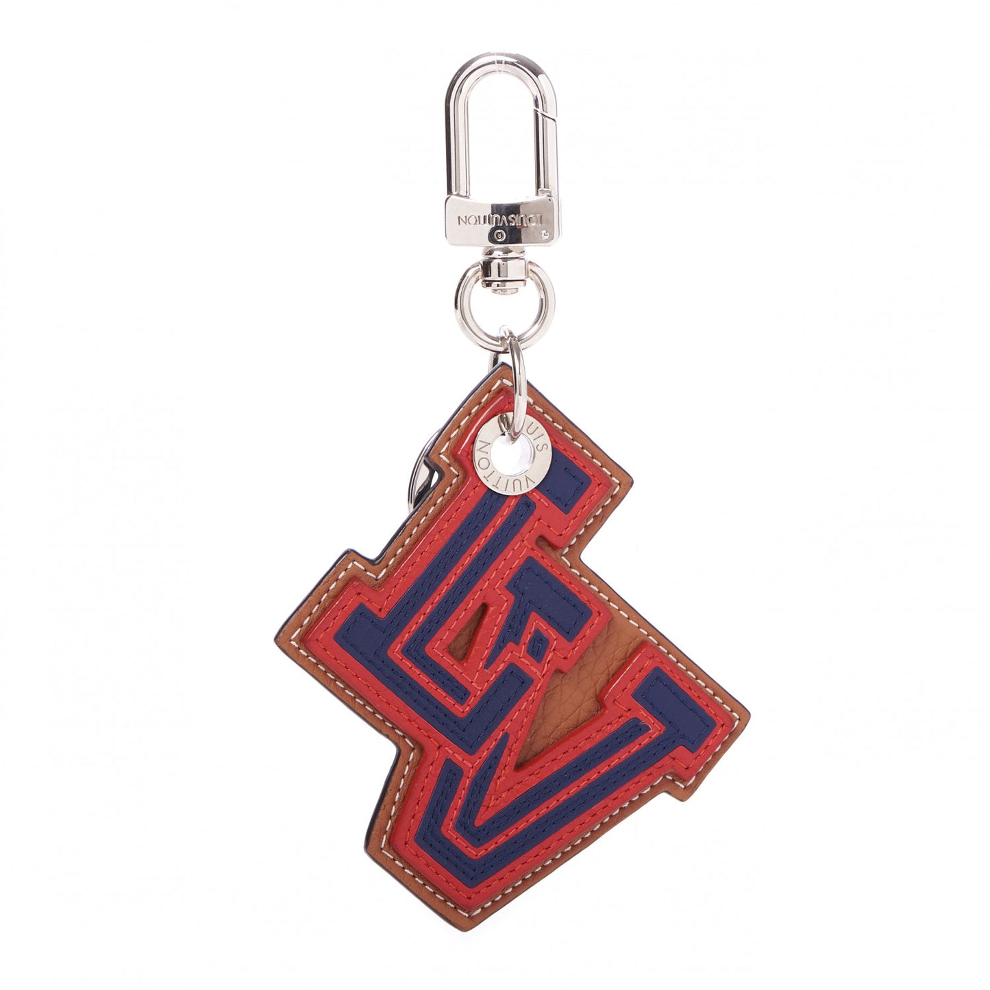 Monogram Illustrated LV League Initiales Bag Charm Key Ring