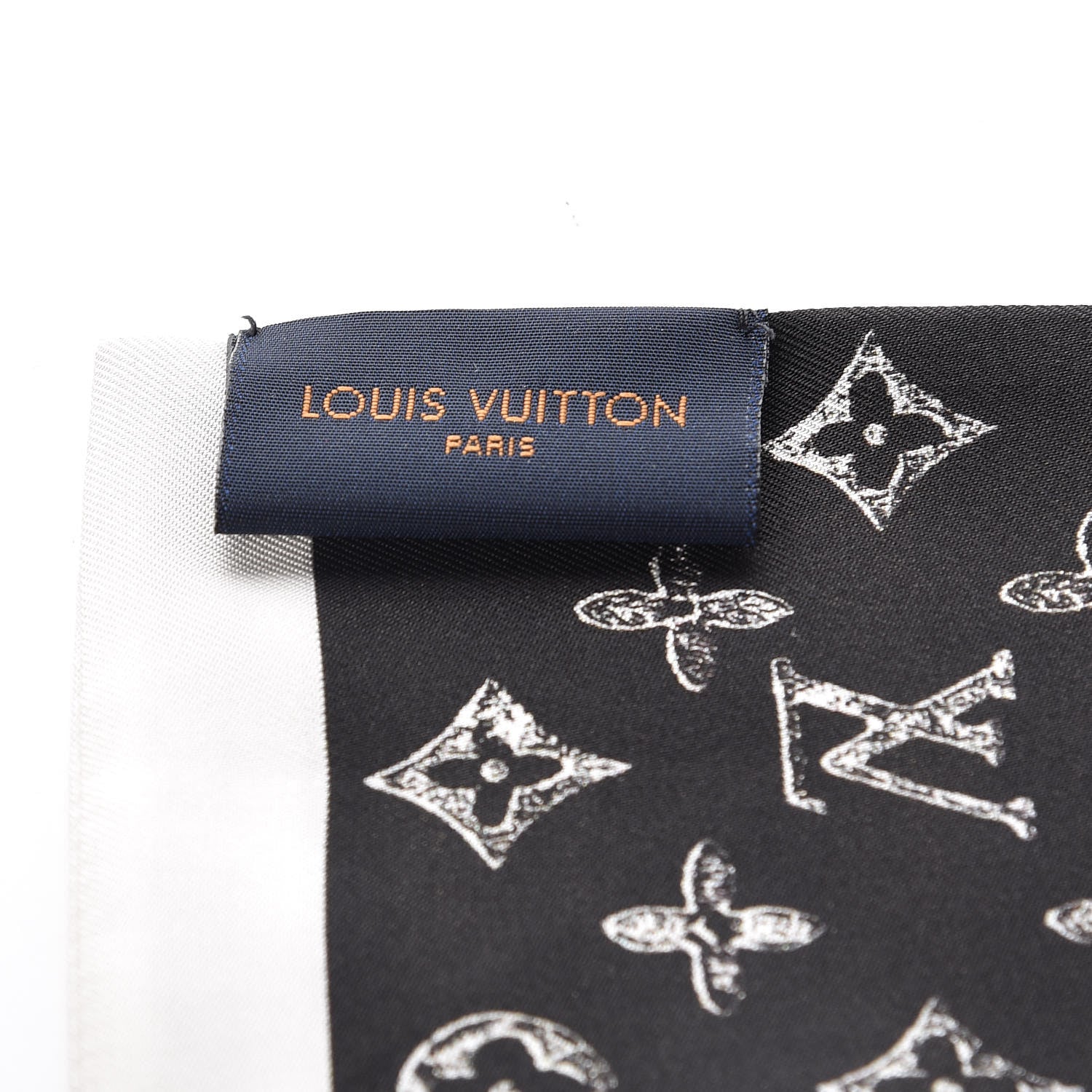 Louis Vuitton Silk Catogram Classic Bandeau Black 4 of 6