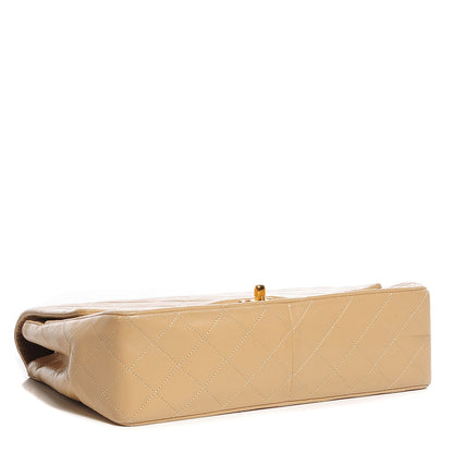 Chanel Lambskin Quilted Medium Single Flap Beige 4 of 10