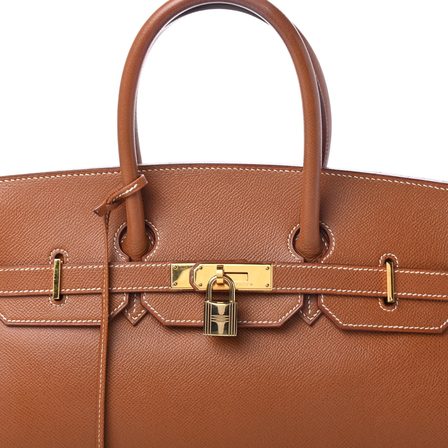 Hermes Courchevel Birkin 35 Gold 17 of 19