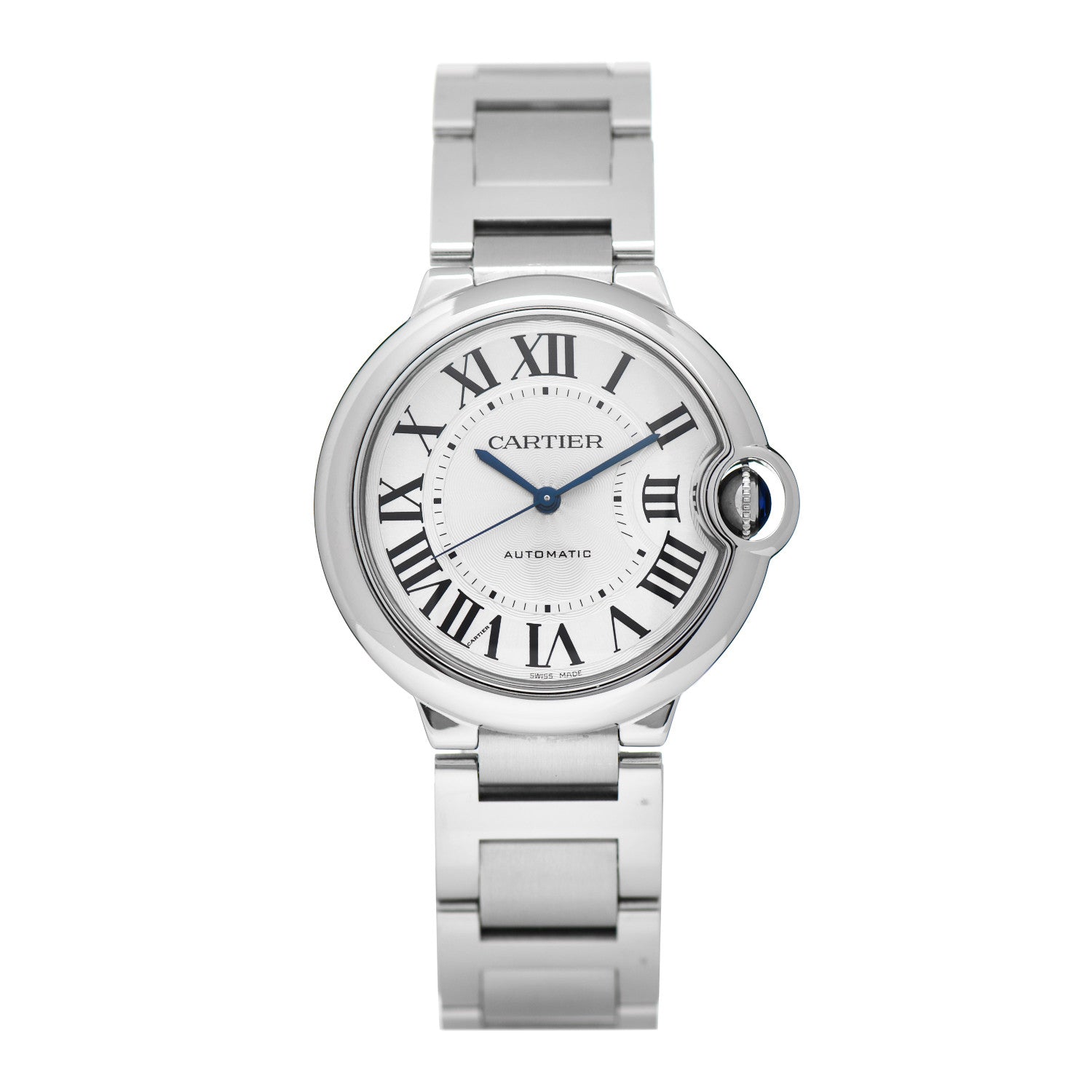 Cartier Stainless Steel 36mm Ballon Bleu De Cartier Automatic Watch 1 of 4