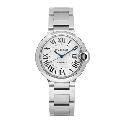 Cartier Stainless Steel 36mm Ballon Bleu De Cartier Automatic Watch 1 of 4