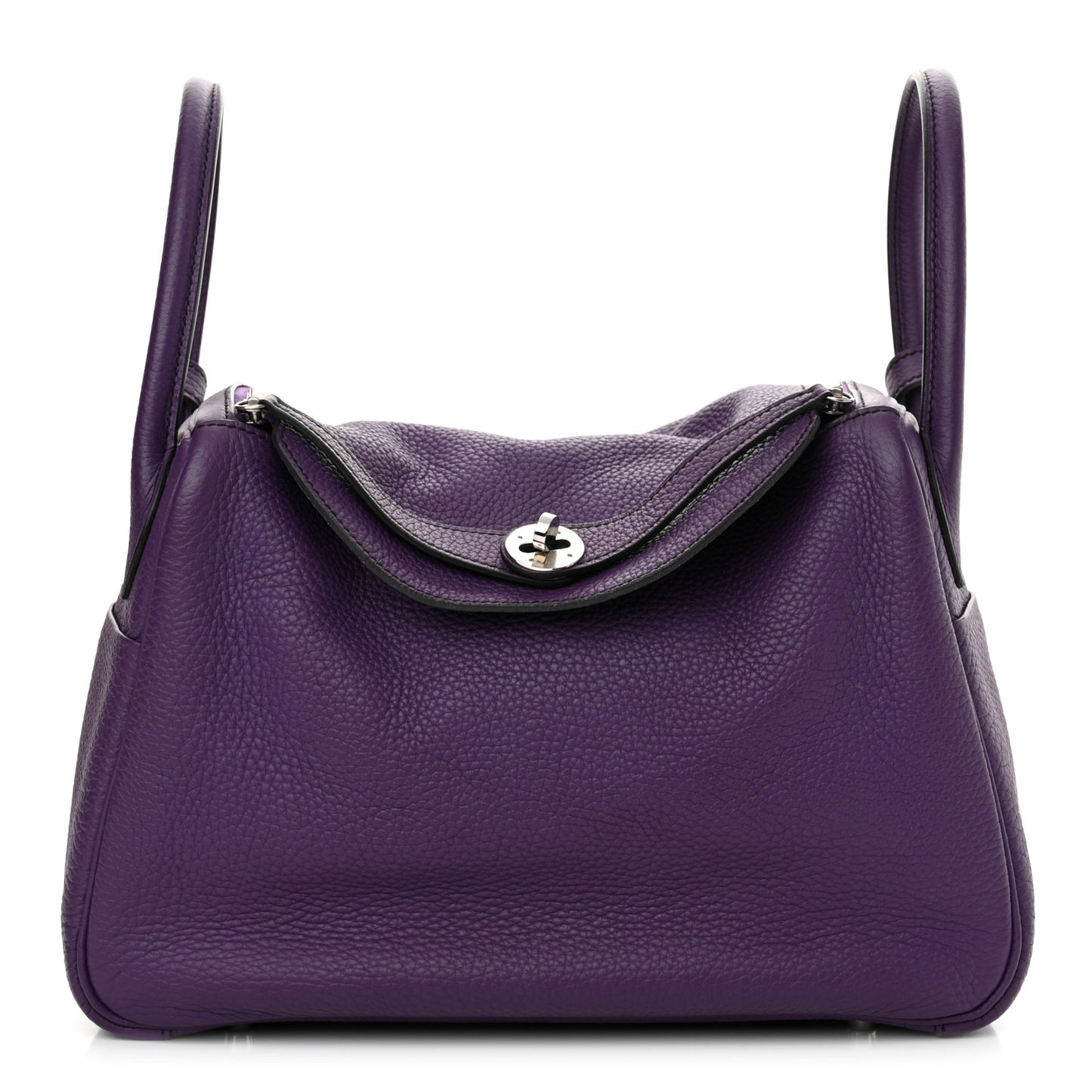 Taurillon Clemence Eclat Lindy 30 Ultraviolet Bleu Obscur