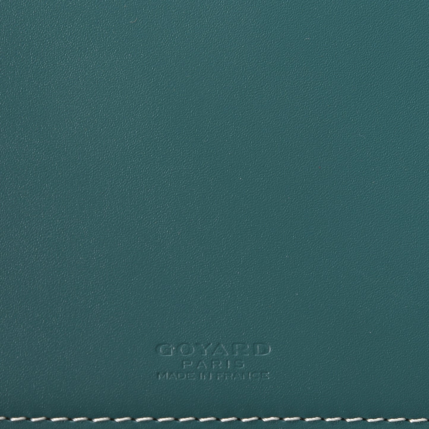 Goyardine Agenda Cover Green