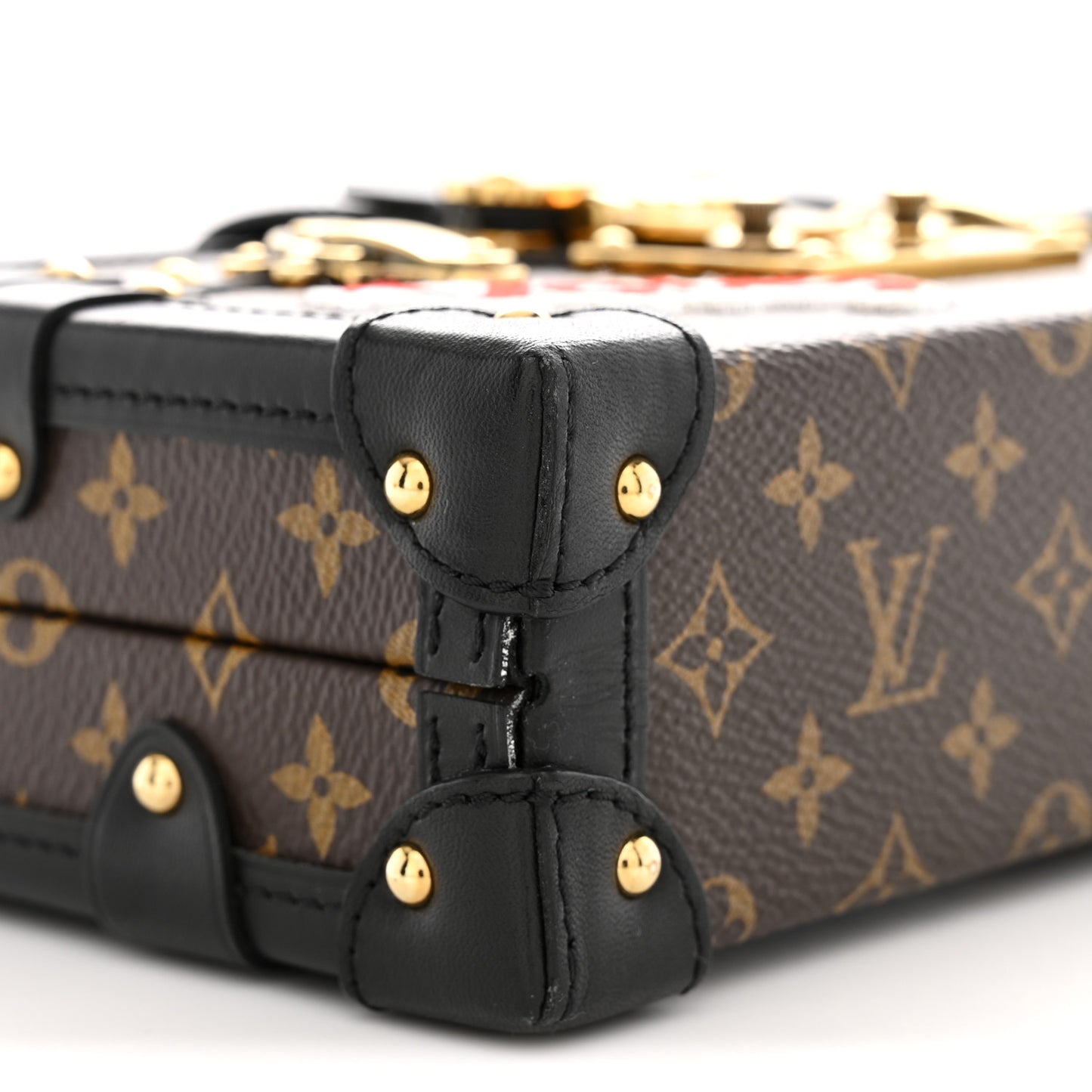 Monogram Patches Petite Malle Black