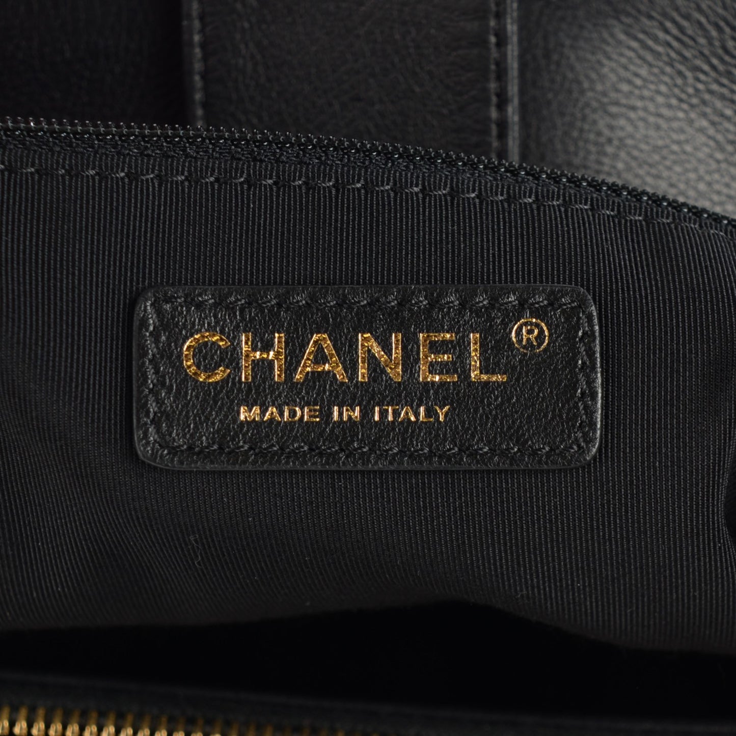 Calfskin Small Chain Me Tote Black