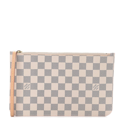 Louis Vuitton Damier Azur Neverfull MM GM Pochette 1 of 5
