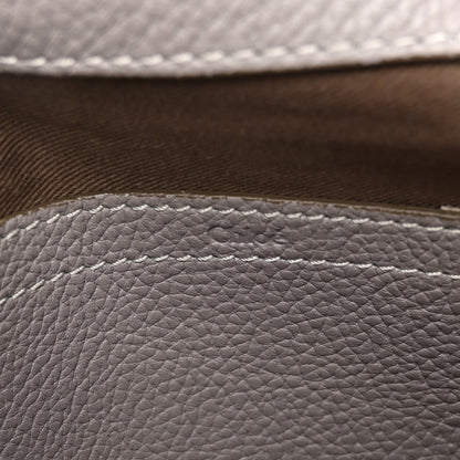 Chloe Calfskin Medium Marcie Round Crossbody Bag Cashmere Grey 6 of 10