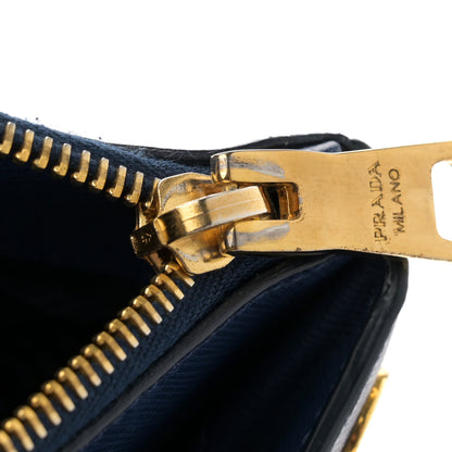 Prada Saffiano Medium Galleria Double Zip Tote Bluette 14 of 16