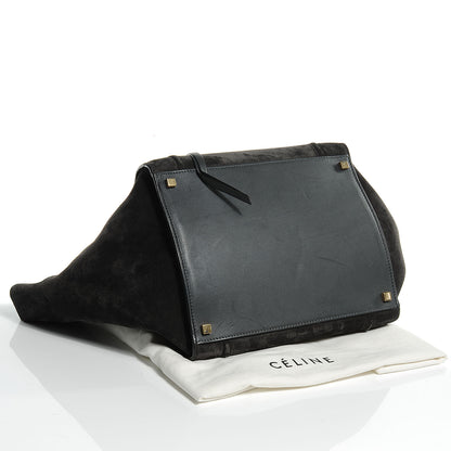 Celine Suede Medium Phantom Luggage Grey 4 of 8