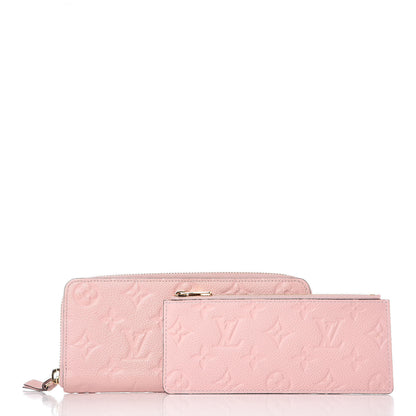 Louis Vuitton Empreinte Clemence Wallet Rose Ballerine 3 of 11
