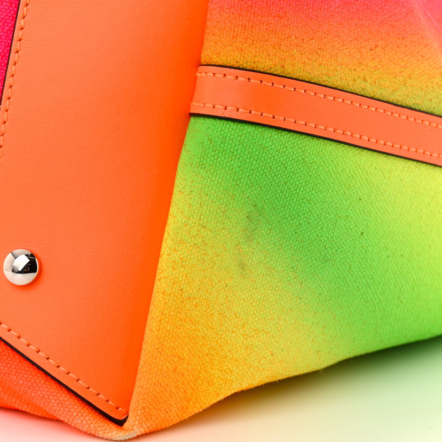 Frangibus Printed Medium Tote Orange Multicolor