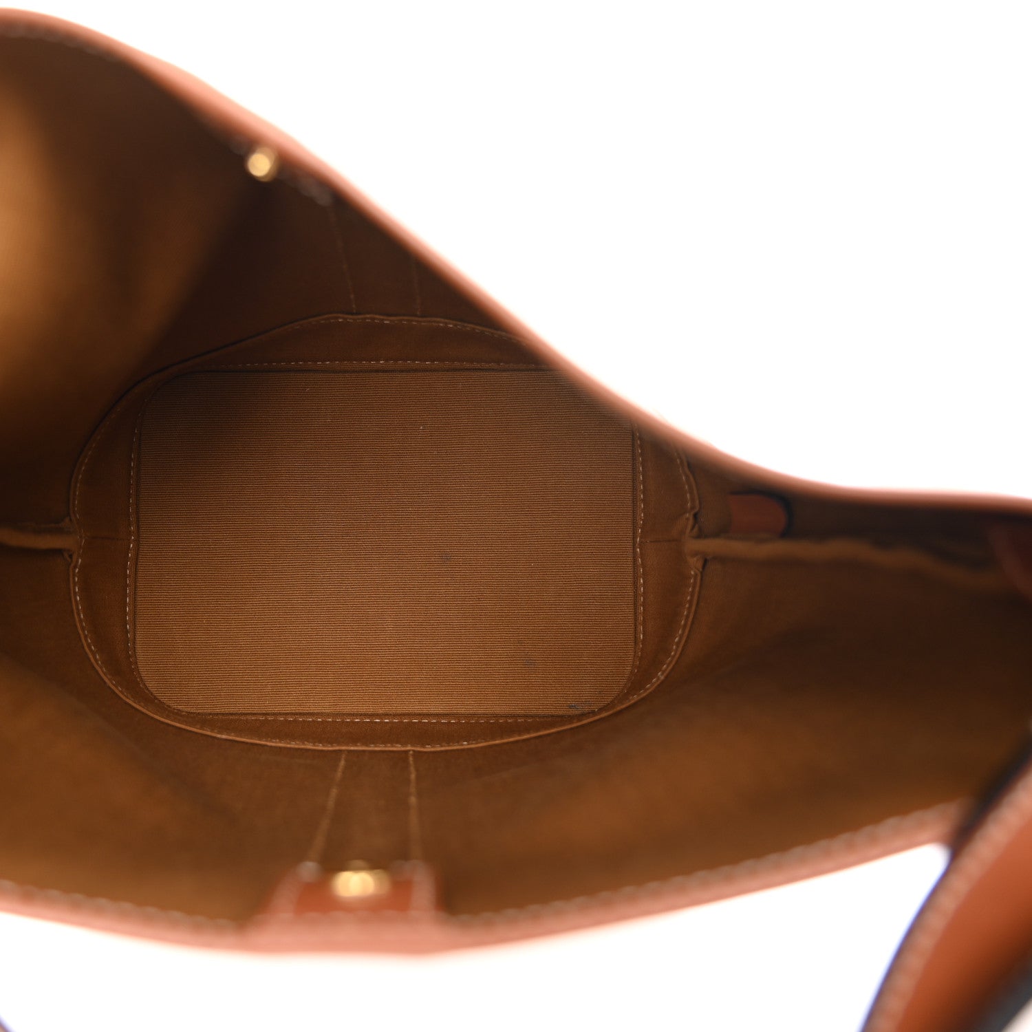 Celine Triomphe Canvas Calfskin Small Bucket Bag White 5 of 9