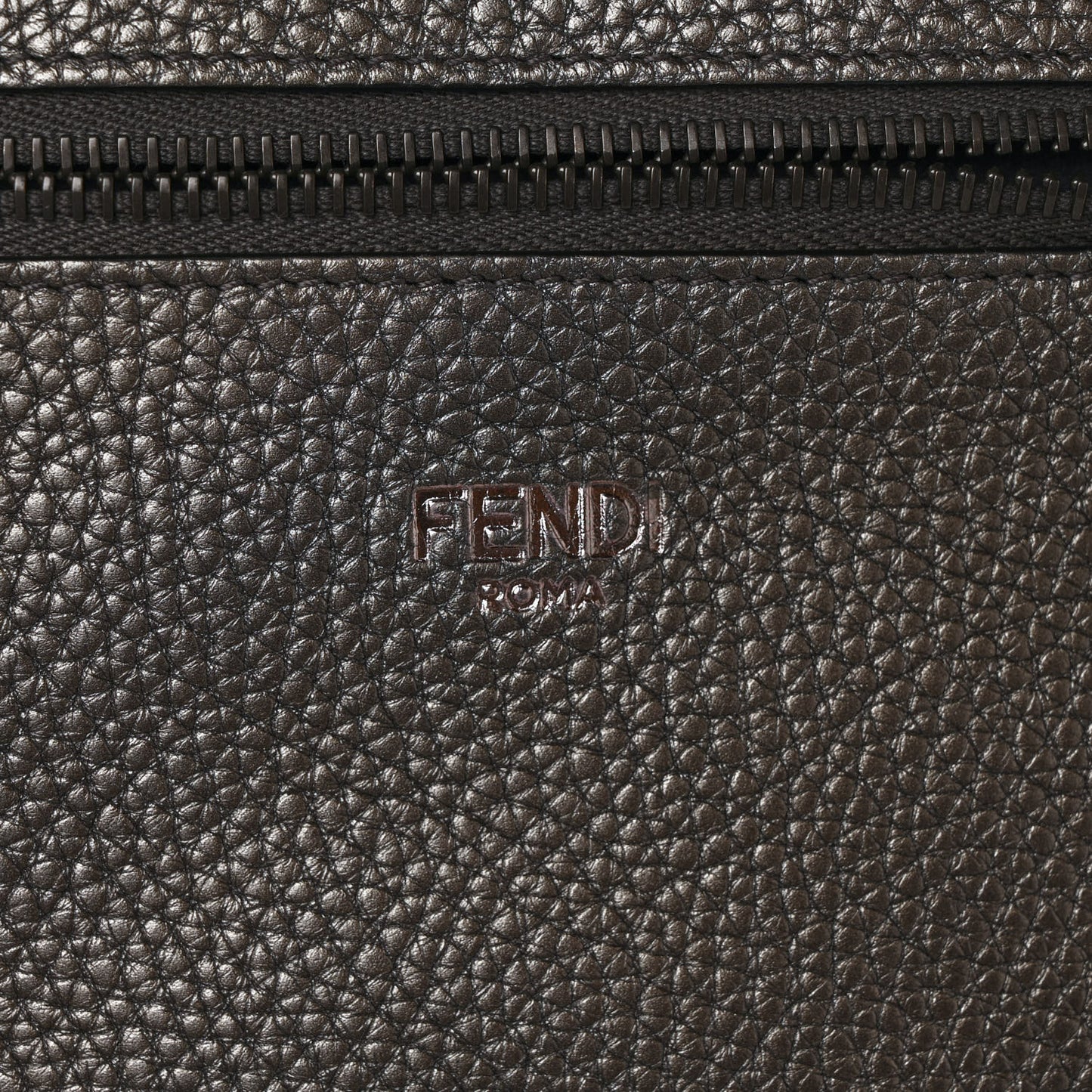 Cuoio Romano Lux Mini Peekaboo I SEE U Satchel Graphite