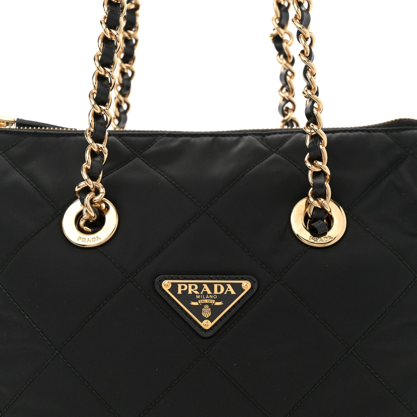 Re-Nylon Saffiano Stitched Re-Edition 1995 Shoulder Bag Black
