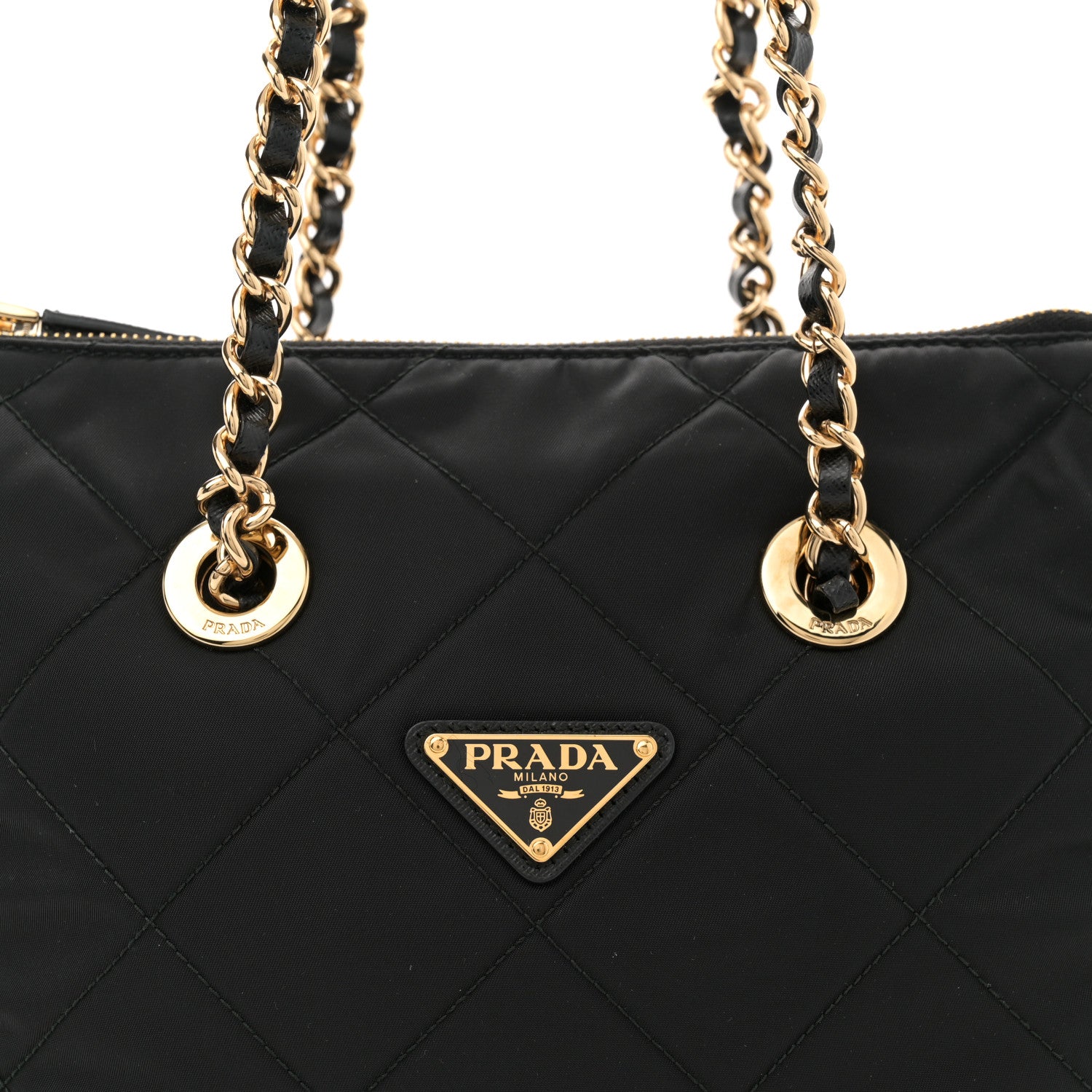 Prada Re-Nylon Saffiano Stitched Re-Edition 1995 Shoulder Bag Black 7 of 9