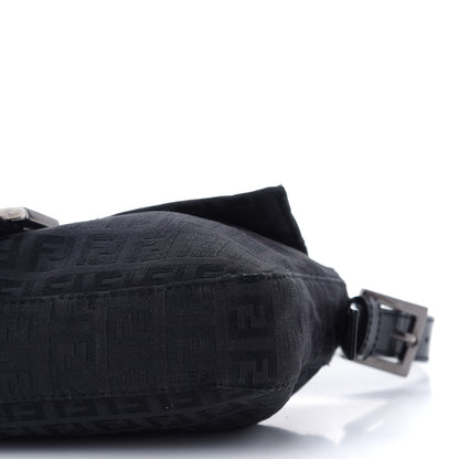 Fendi Zucchino Baguette Black 7 of 10