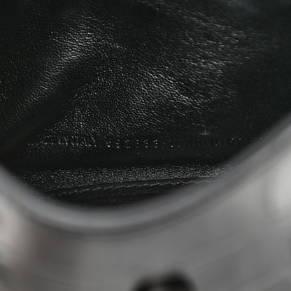 Balenciaga Shiny Calfskin Monochrome Crocodile Embossed Hourglass Top Handle Bag XS Black 7 of 10