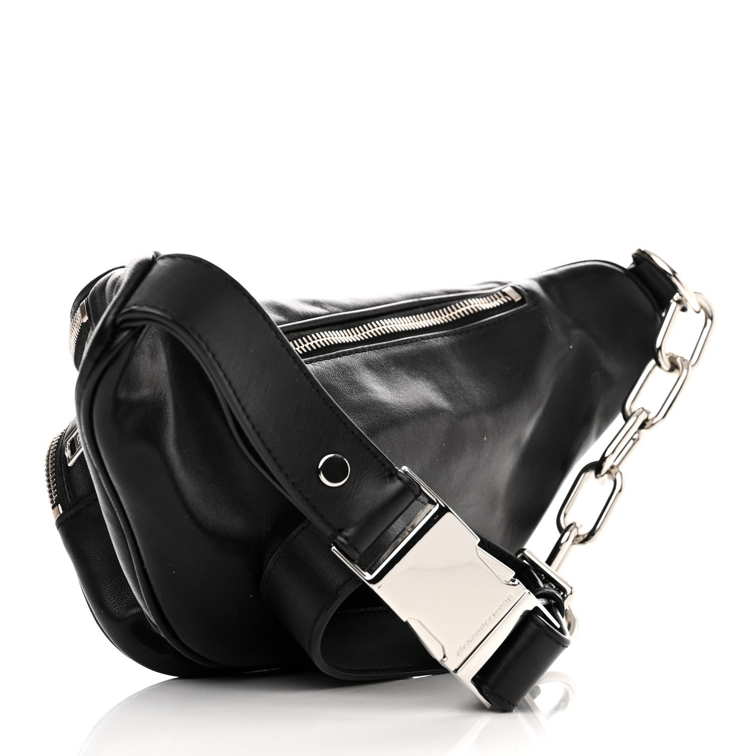 Alexander Wang Lambskin Attica Belt Bag Black 3 of 13